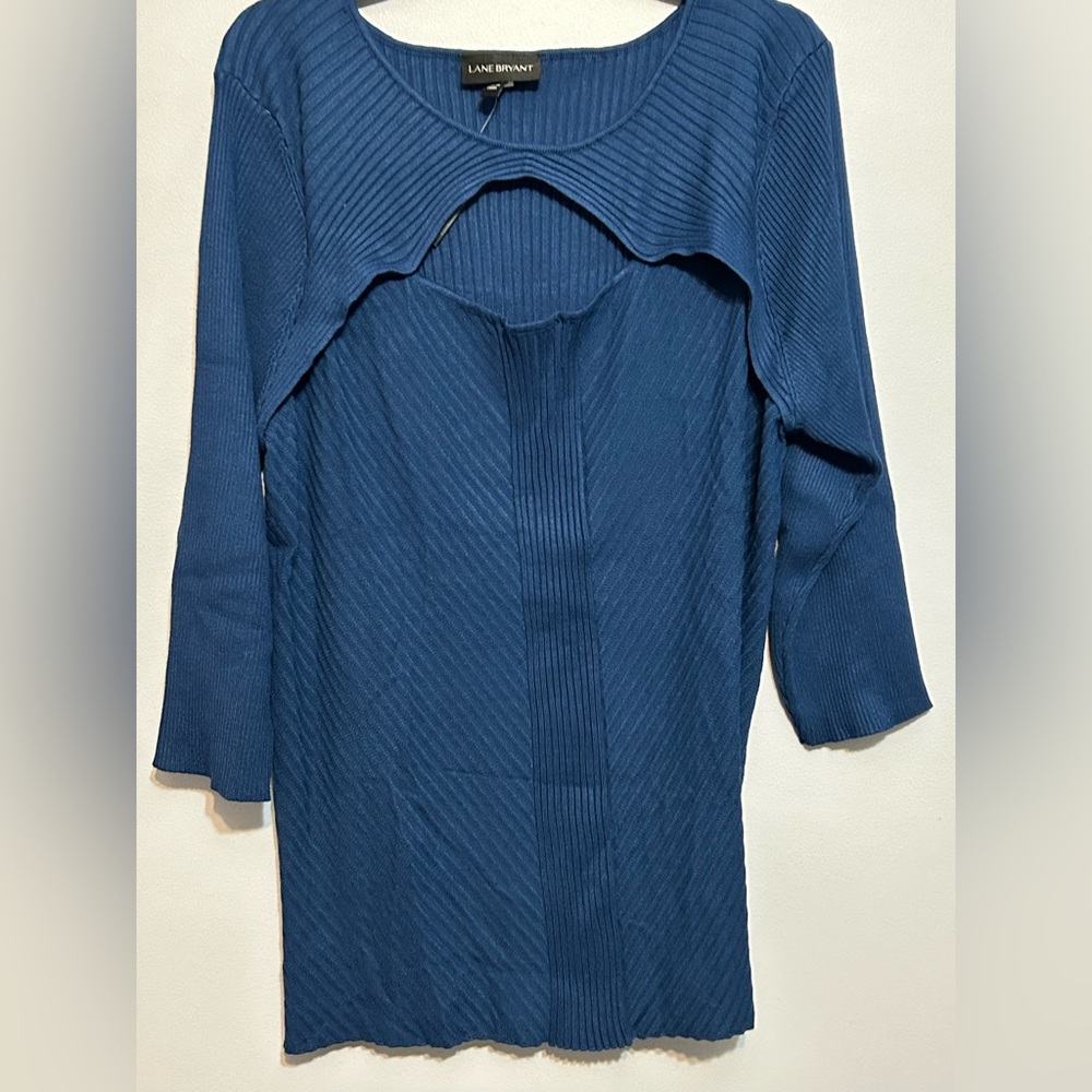 Lane Bryant Peekaboo chest sweater
